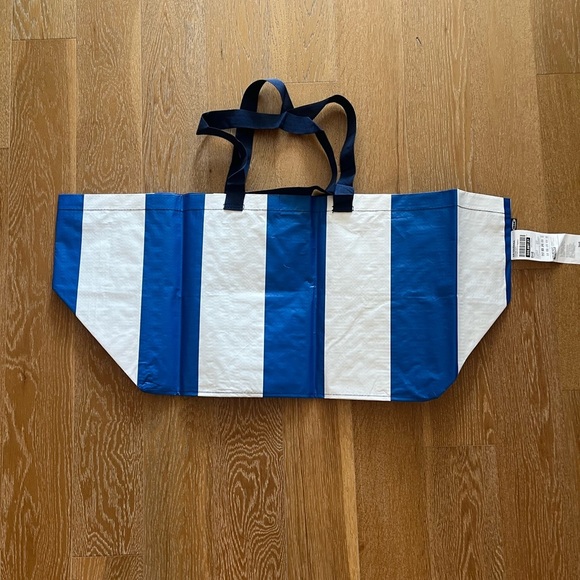 IKEA Blue and White Shopping Bag - Picture 3 of 4